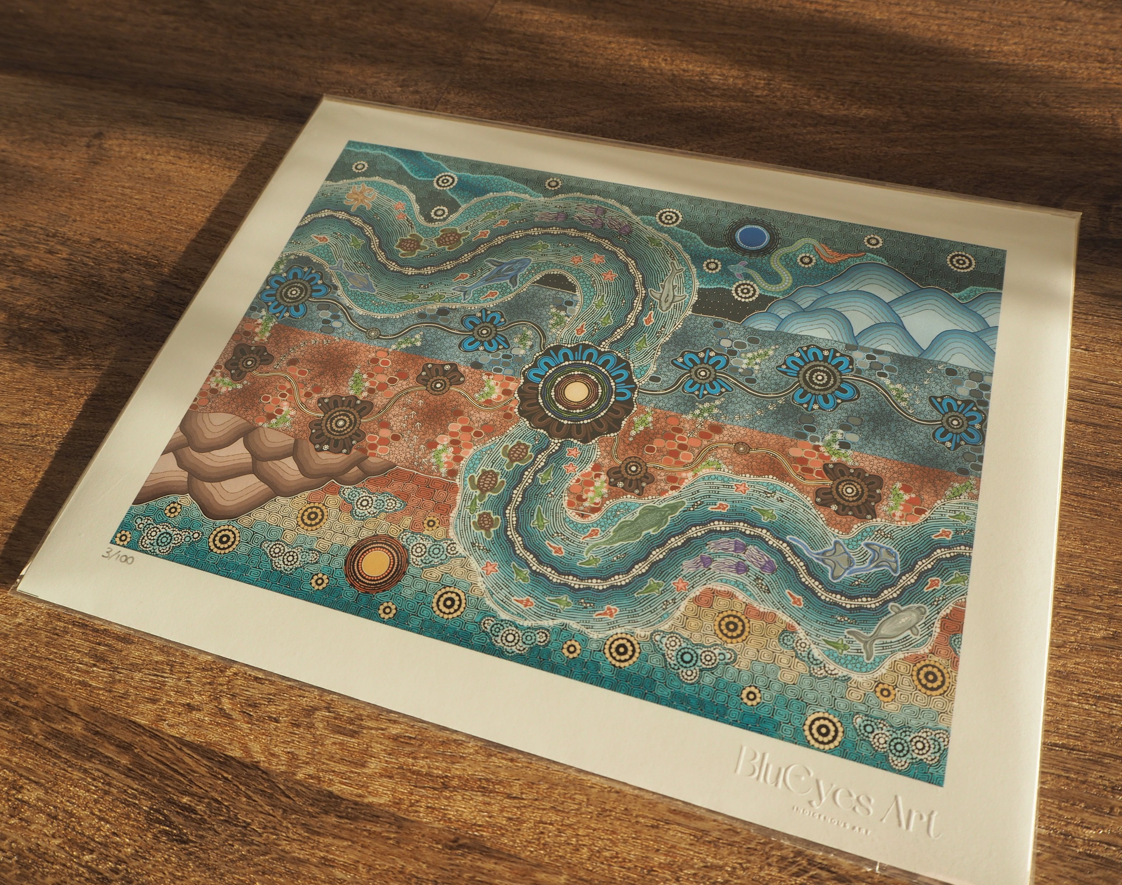 Spiritual Connection to Past and Present - Limited Edition Print