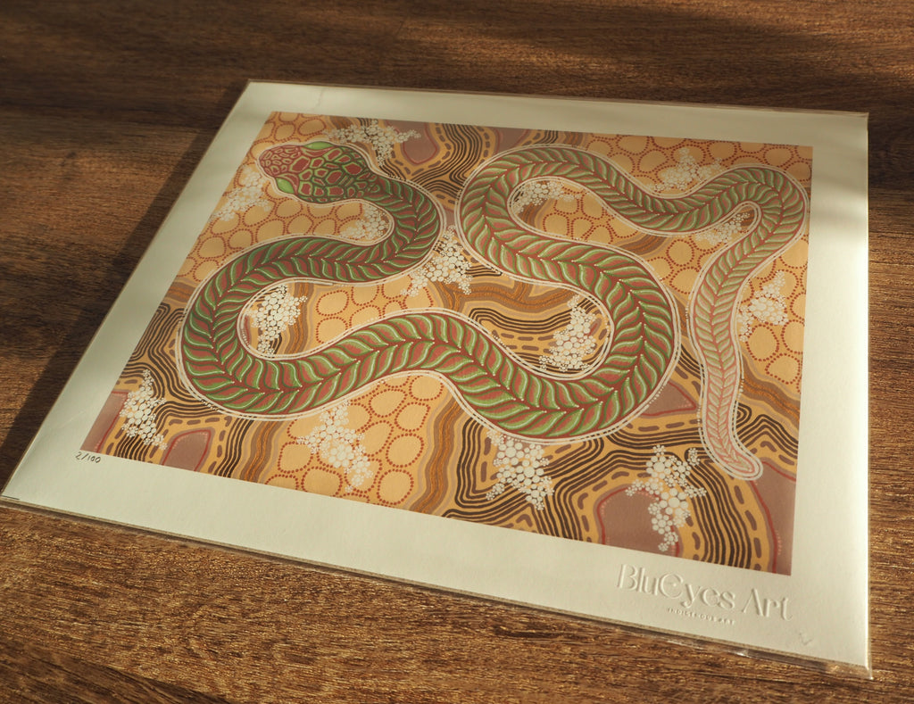 Thayadi / Thayieri (Snake) - Limited Edition Print